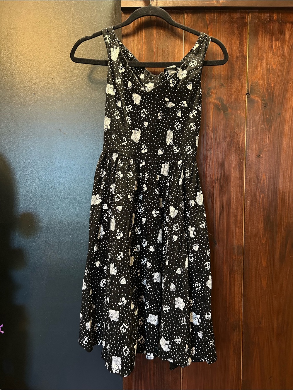 Lucky 13 Tattooed Lady Retro Swing Dress